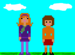 Daphne & Velma. Pixel Art.