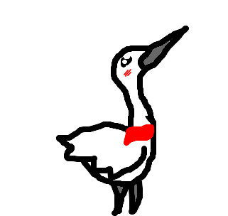 Desenho de tuiuiú